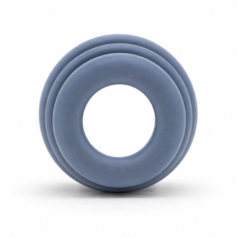 Front view of automotive single wire seal wire passage