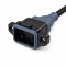 Custom LSR Overmolded Cable Strain Relief Seal | Waterproof Wire Harness Seal