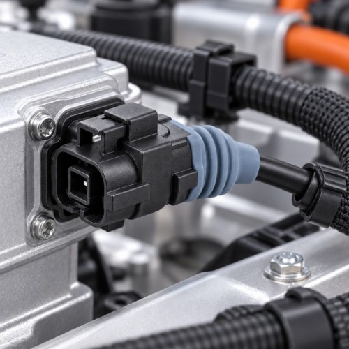 Custom LSR Overmolded Automotive Single Wire Seal | Silicone Connector Wire Seal