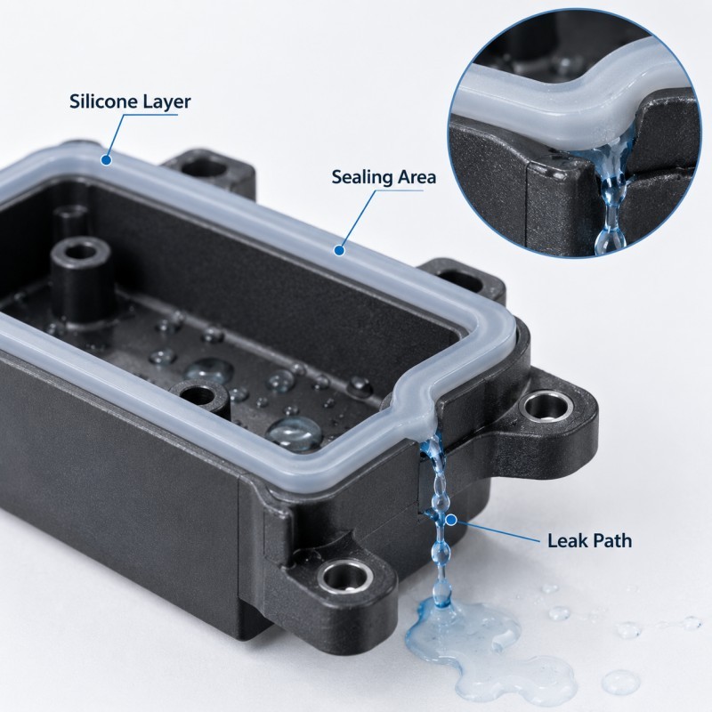 Why Do Silicone Overmolded Parts Fail Waterproof Testing?