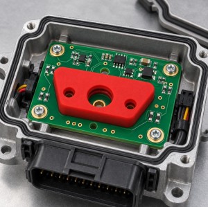 Custom LSR Overmolded PCB Silicone Waterproof Cover | Silicone Over FPC Electronic Protection Component