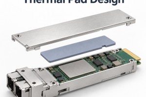 How Should Thermal Silicone Pads Be Designed for 800G and 1.6T Optical Modules?