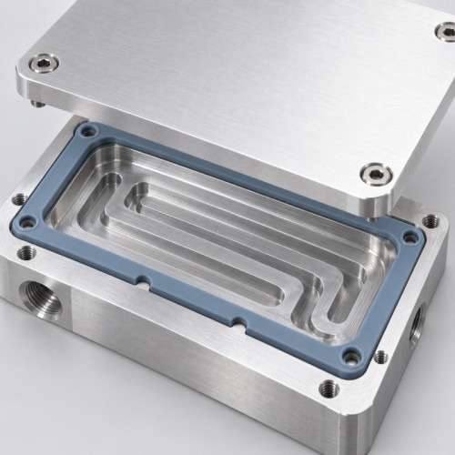 Custom Cold Plate Silicone Gasket | Liquid Cooling Perimeter Seal