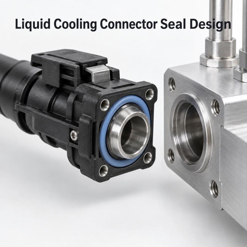 How Should Silicone Seals Be Designed for Liquid Cooling Connectors and Manifold Interfaces?