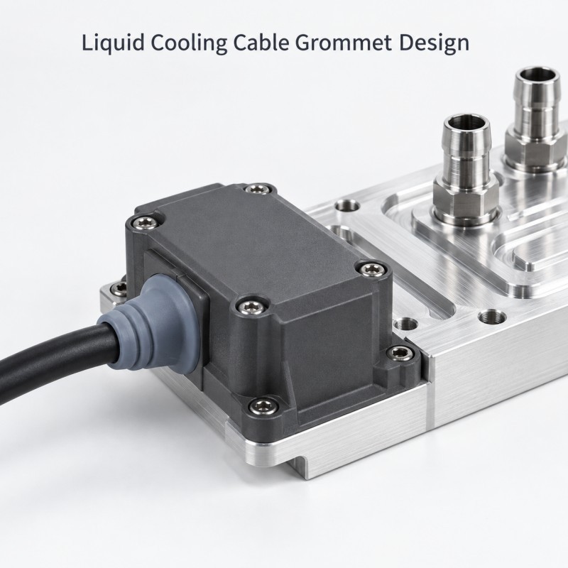 Liquid Cooling Cable Grommet Design: How Should Electrical Feedthroughs and Cable Exits Be Sealed?