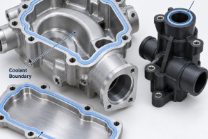 How Should Silicone Seals Be Designed for Liquid Cooling Pump Housings and Valve Interfaces?