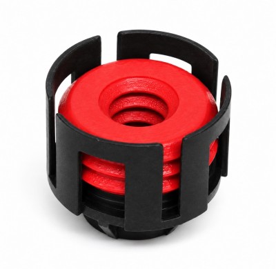 Custom PA + LSR Overmolded Connector Seal | Liquid Silicone Waterproof Sealing Component