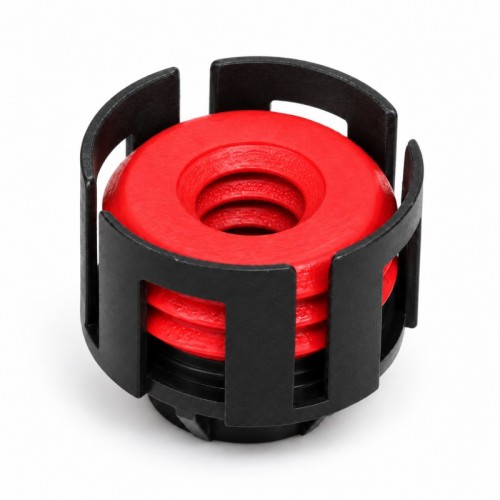 Custom PA + LSR Overmolded Connector Seal | Liquid Silicone Waterproof Sealing Component