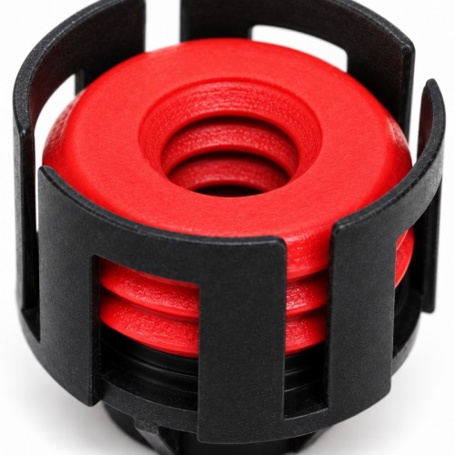 Custom PA + LSR Overmolded Connector Seal | Liquid Silicone Waterproof Sealing Component