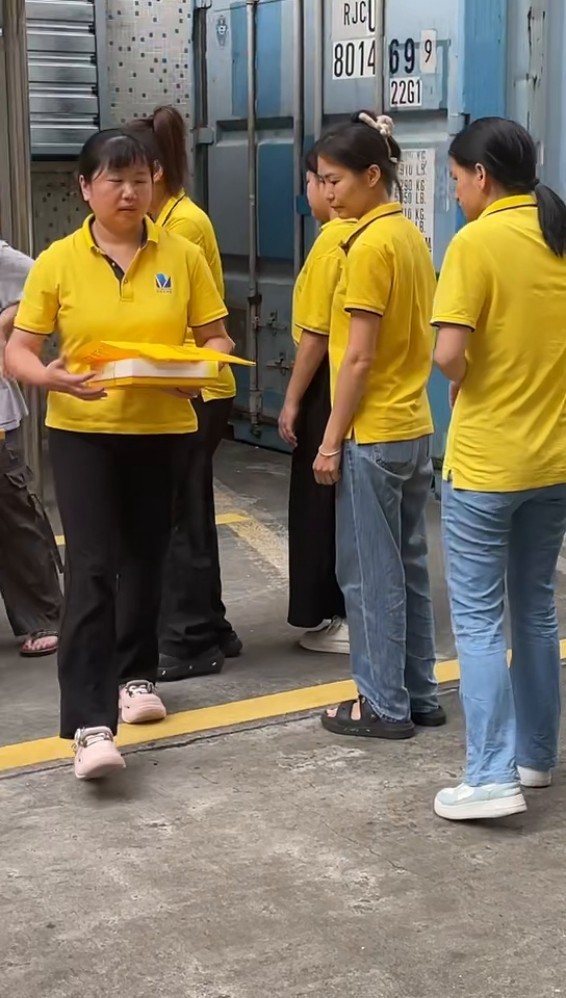 LYA Silicone team members celebrating company culture activities