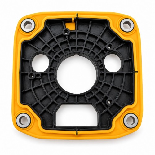 Custom Metal Insert + LSR Overmolded Sealing Housing | Liquid Silicone Waterproof Component