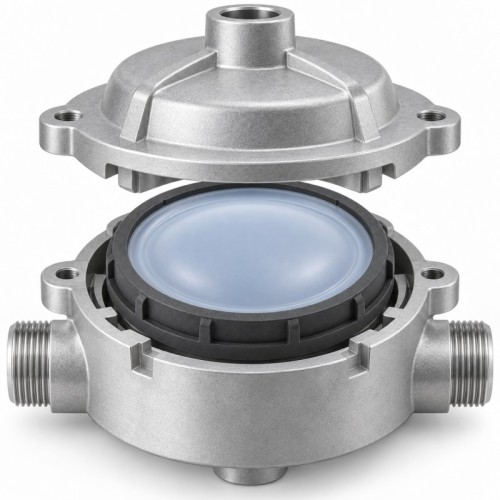 Custom LSR Overmolded Pressure Diaphragm | PA Support Frame
