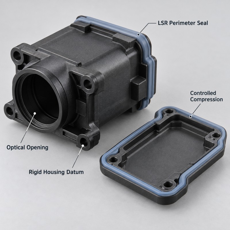 How Can LSR Overmolding Seal ADAS Camera Housings Without Disturbing Lens Alignment?