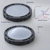 Why Do PA-Supported LSR Pressure Diaphragms Show Hysteresis and Deflection Drift?