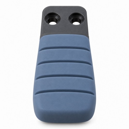 Custom Silicone Overmolded Robotic Gripper Finger Pad | Plastic Insert