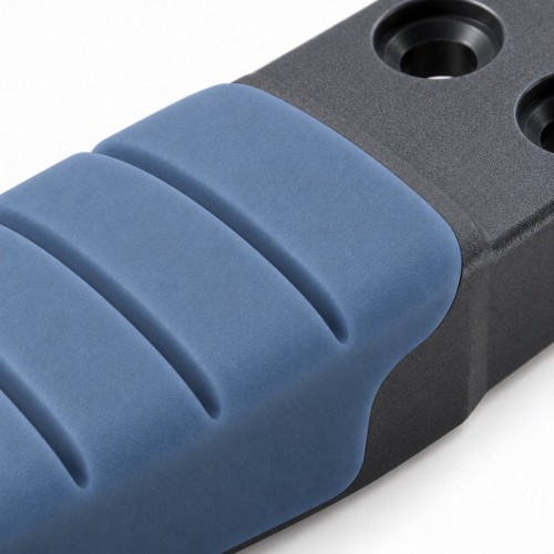 Custom Silicone Overmolded Robotic Gripper Finger Pad | Plastic Insert