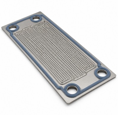 Custom LSR Overmolded Fuel Cell Bipolar Plate Seal | Metal Insert