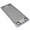 Custom LSR Overmolded Fuel Cell Bipolar Plate Seal | Metal Insert