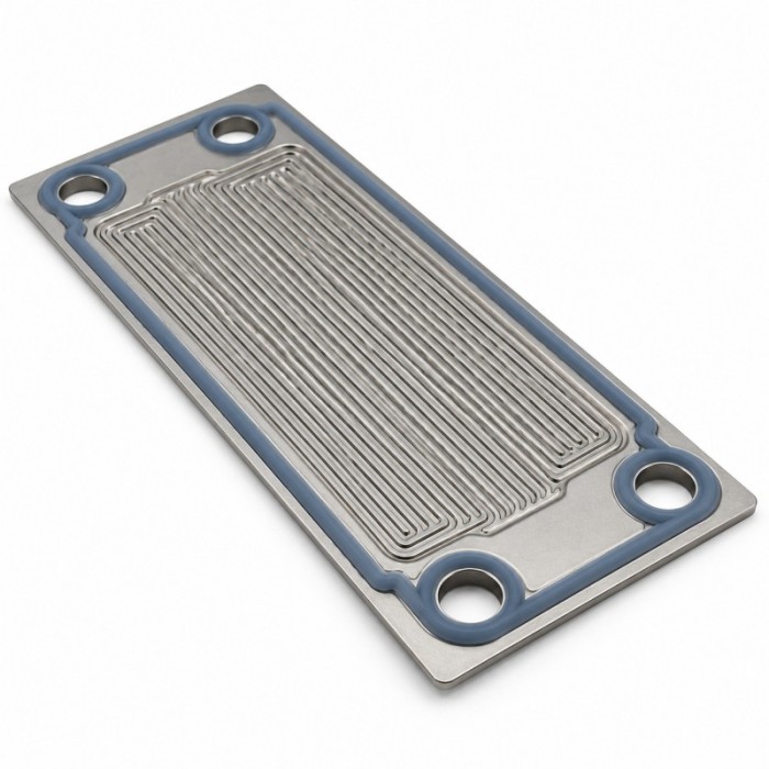 Custom LSR Overmolded Fuel Cell Bipolar Plate Seal | Metal Insert