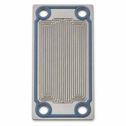 Custom LSR Overmolded Fuel Cell Bipolar Plate Seal | Metal Insert