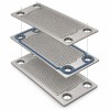 Custom LSR Overmolded Fuel Cell Bipolar Plate Seal | Metal Insert