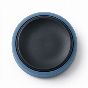 Custom LSR Overmolded Industrial Control Knob | Plastic Insert