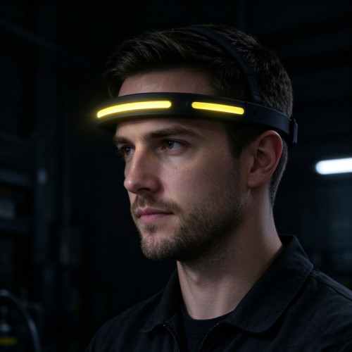 Custom Silicone-Overmolded FPC LED Strip for Wearable Head-Mounted Visibility Devices
