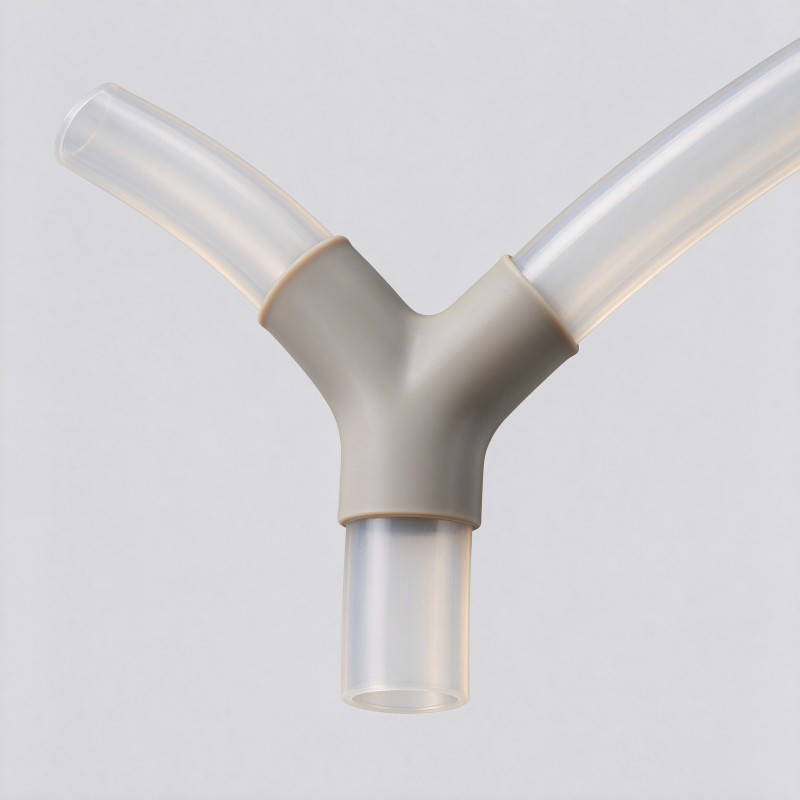 How Should an LSR-Overmolded Silicone Tubing Y-Connector Be Designed to Keep the Fluid Path Open?