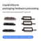 Custom Silicone Overmolded Phone Power Buttons - Waterproof Sealing, IP68 Protection Rating Supported