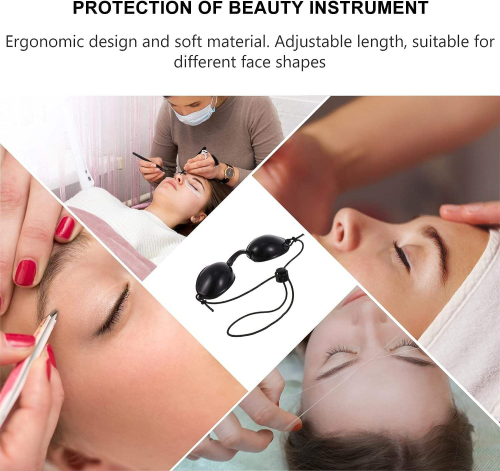 Strong UV Protection Silicone Tanning Goggles | Custom Moulded Sunbed Eye Covers OEM