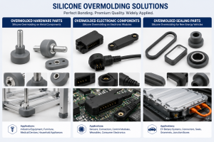 Silicone Overmolding: Custom Solutions for EV, 3C & Medical Components