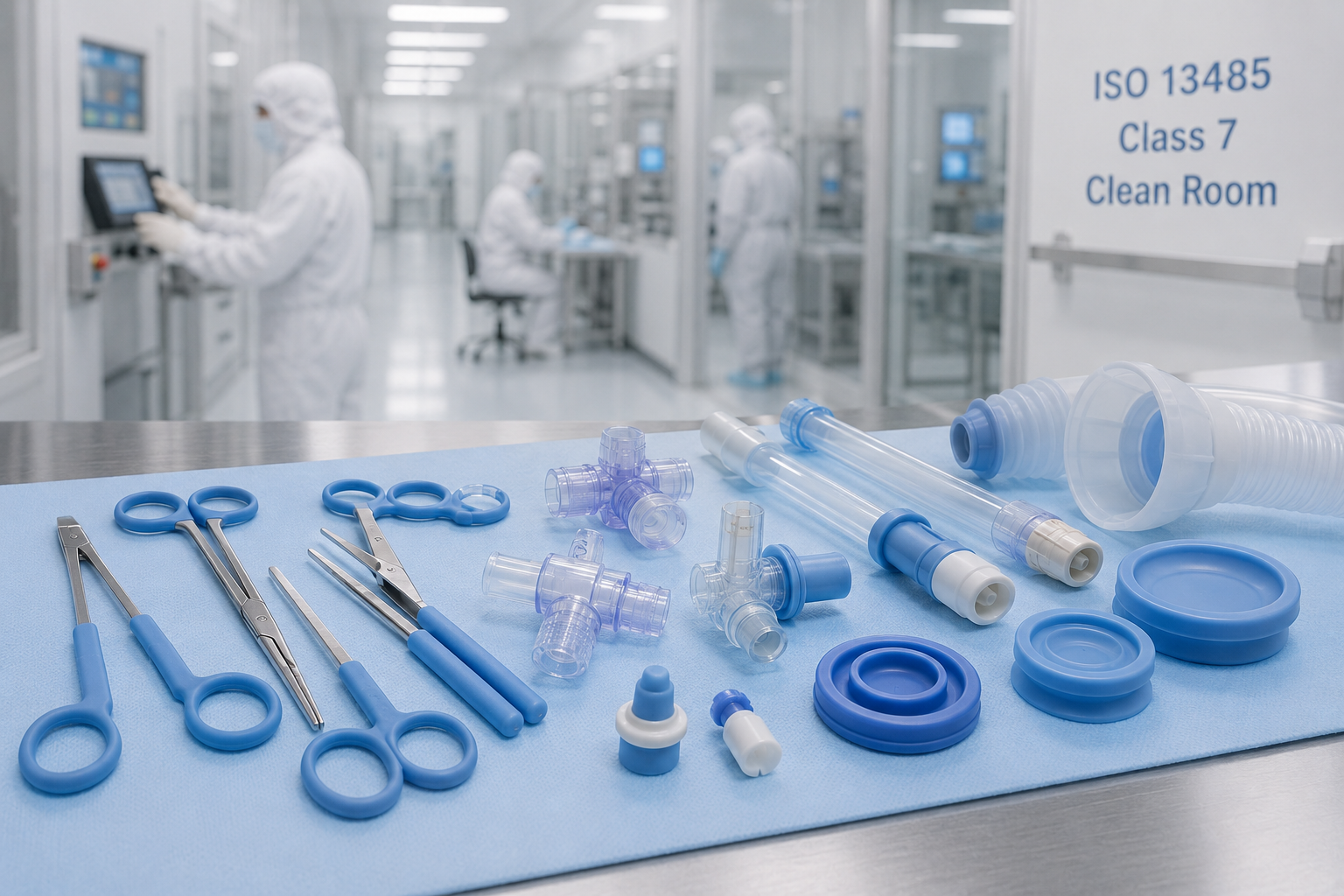 ISO 13485 Certified Medical Grade Silicone Overmolding for Medical Devices