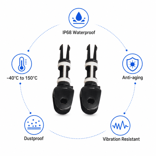 Custom LSR Overmolding Silicone Plastic Parts IP68 Seal for EV Internal Components OEM