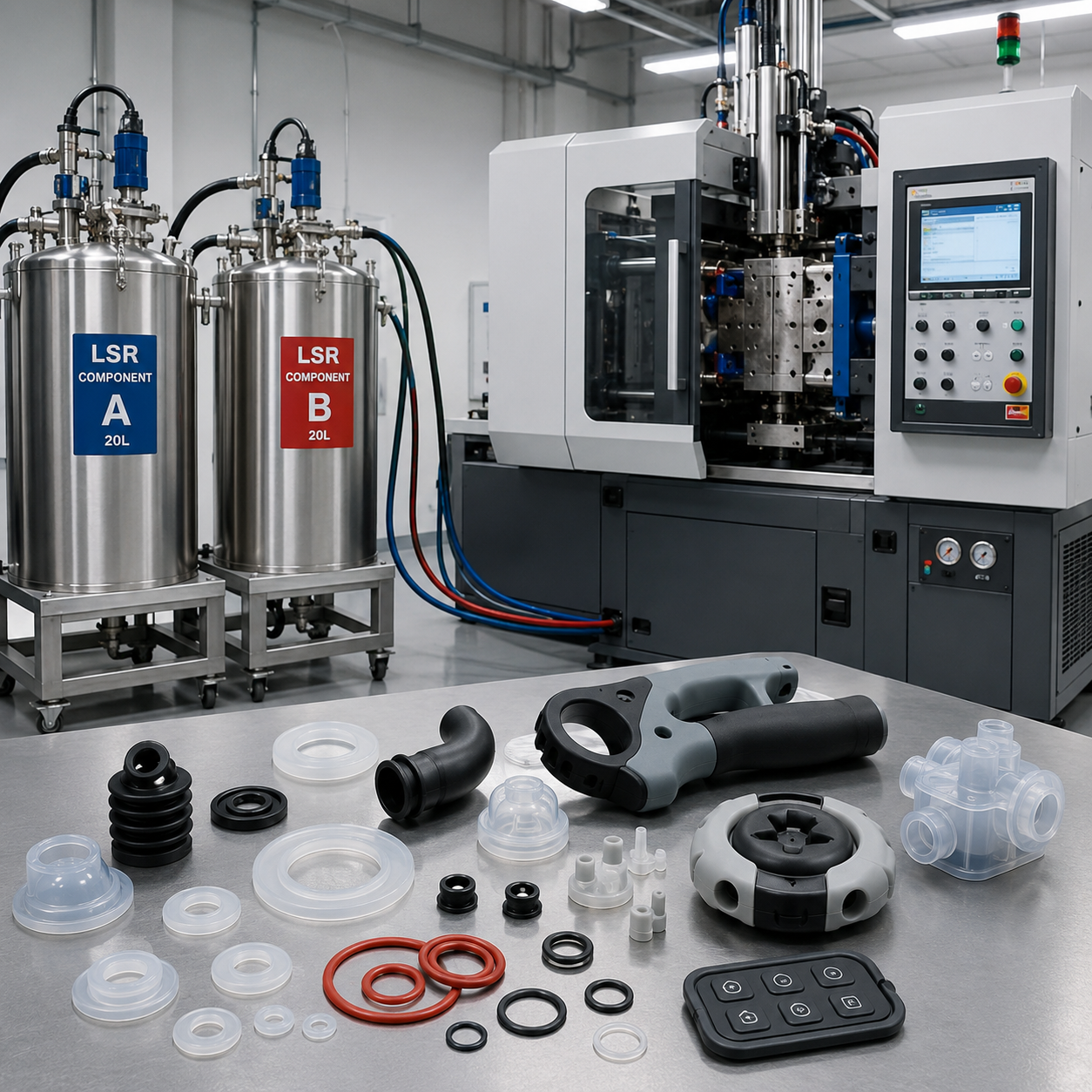 What Is LSR Injection Molding & Its Industrial Applications