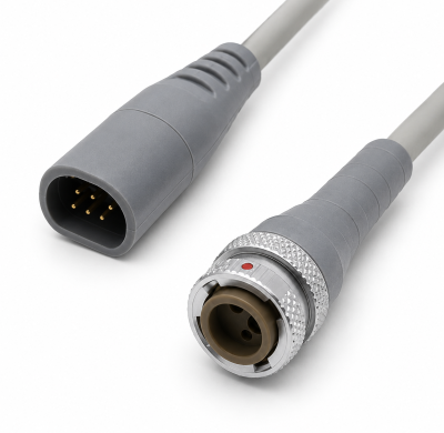 Precision Silicone Overmolded Connector Sections for Waterproof Cable Assemblies