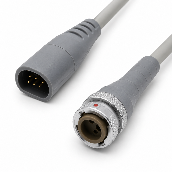 Precision Silicone Overmolded Connector Sections for Waterproof Cable Assemblies