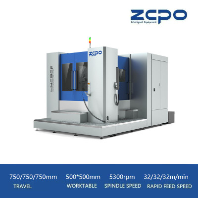 Horizontal Machining Center|HMC50 Positive T type| single worktable|High-Performance CNC Machinery
