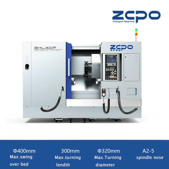 CNC Lathe|SHL40F Cost-Effective Domestic-Configuration|High Capability|Wide Applicability