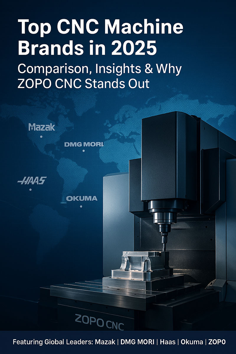 Top CNC Machine Brands in 2025: Comparison, Insights & Why ZOPO CNC Stands Out