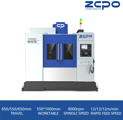 VMC855 Box guideway Belt spindle