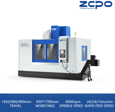 VMC1690L  XY Linear guideway Z Box guideway Belt Spindle
