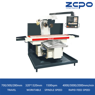 XK6132 Horizontal miling arbor Rotary Worktable