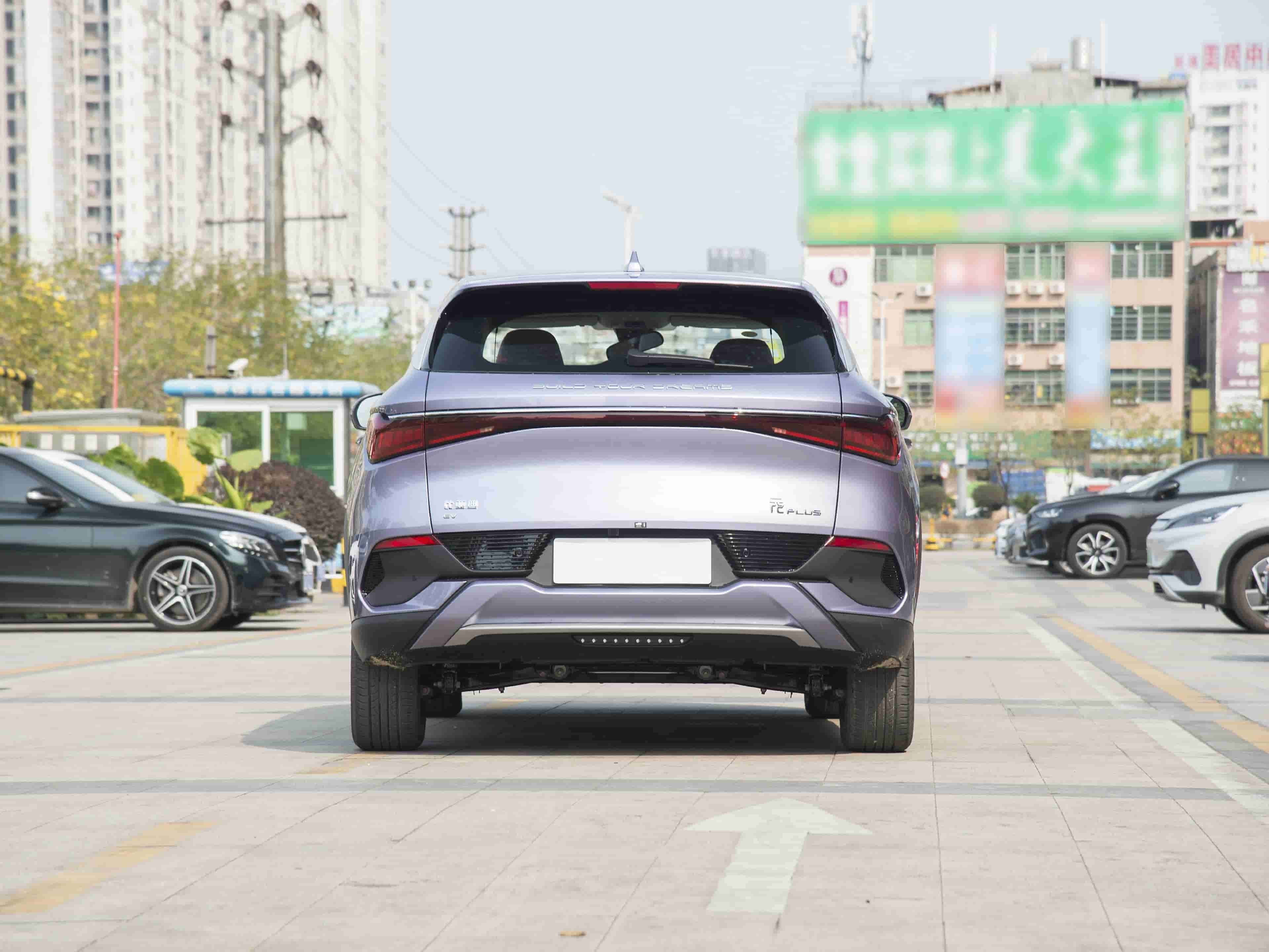 Yuan PLUS 2024 Honor Edition 510KM Transcendence Type back