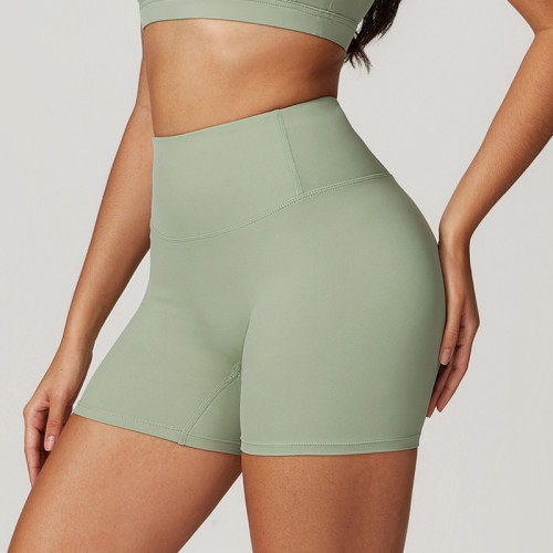 Custom Summer Yoga Shorts | High Waist Running Sports scrunch butt | leggings Shorts