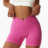 Custom Yoga Shorts|Women High Waist Stretchy Soft Lightweight Quick Dry Fitness Seamless Yoga Shorts