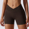 Custom Yoga Shorts|Women High Waist Stretchy Soft Lightweight Quick Dry Fitness Seamless Yoga Shorts