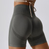 Custom high waist biker shorts |Seamless elastic force yoga shorts  fitness pants for women fitness