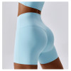 Quick-drying double-sided fabric tight butt lift running yoga shorts
