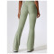 Custom flare pants | High waist ribbed women flare pants for women
