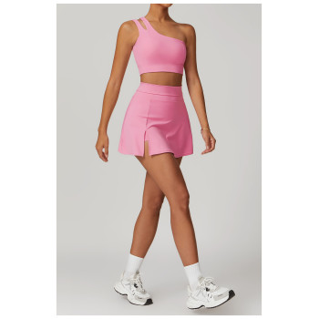 Customone shoulder bras | training tennis women fitness bra